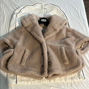 Max Mara Cambusa Teddy Cape